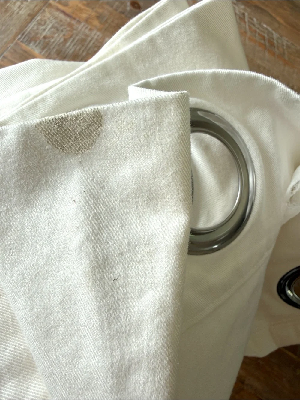 IKEA | Merete Room Darkening Curtains Pair White 57x98” Grommet Floor Length GUC